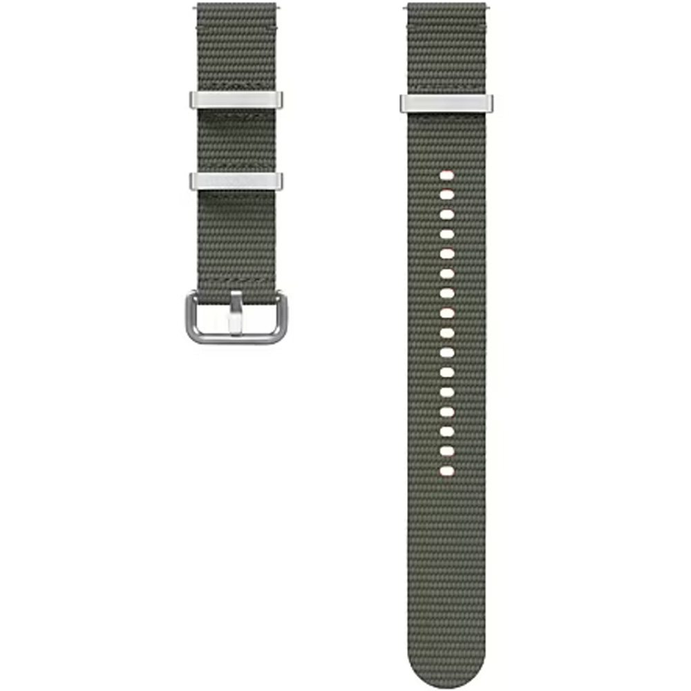 Pasek Samsung Athleisure Band One Click S / M 20mm do Galaxy Watch 7/FE/6/6 Classic/5 Pro/5/4/4 Classic, ciemnozielony
